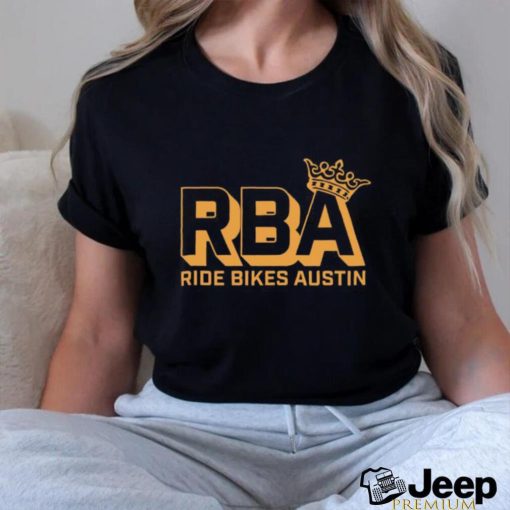 RBA Ride Bikes Austin Crown T Shirt