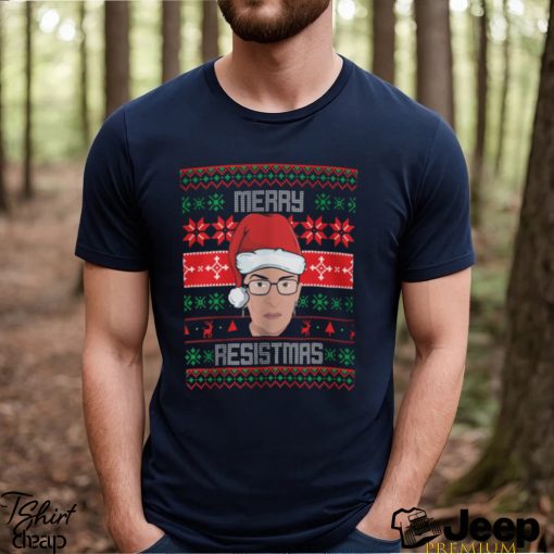 RBG Christmas Merry Resistmas Holiday Shirt