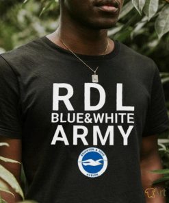 RDZ Army Blue And White Shirt