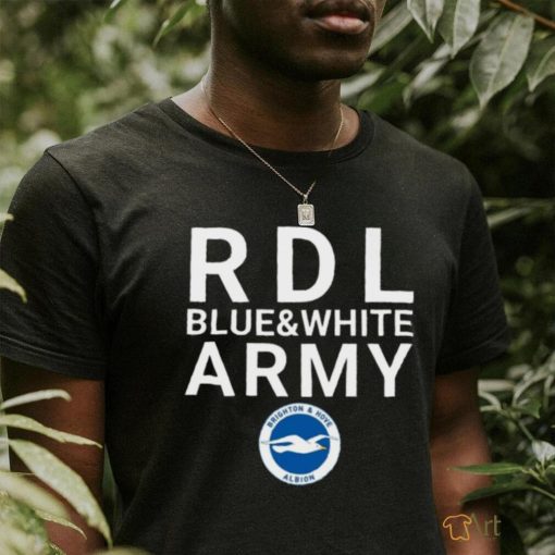 RDZ Army Blue And White Shirt