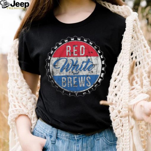 RED WHITE AND BREWS MEN'S TSHIRT