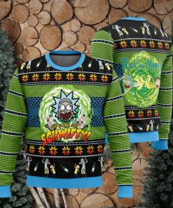 Let’s Get Schwifty! Rick and Morty Ugly Christmas Sweater