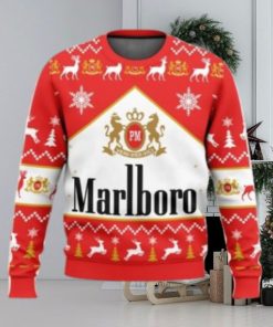 Marlboro Ugly Christmas Sweater 2023 Christmas Gift 3D Sweater