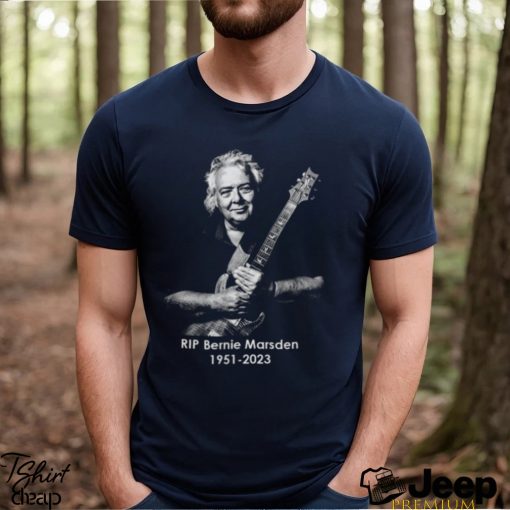 RIP Bernie Marsden 1951 2023 Thank You For The Memories Unisex T Shirt