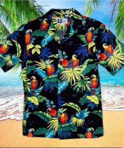 RJC 5X Big Mens Tropical Island Birds Hawaiian Shirt