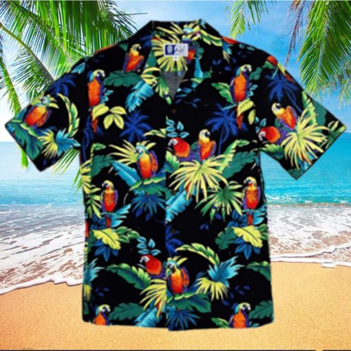 RJC 5X Big Mens Tropical Island Birds Hawaiian Shirt