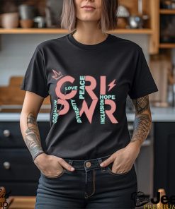 RL PWR Girl Power Women's Day Empowerment Pro Roe Feminist T Shirt