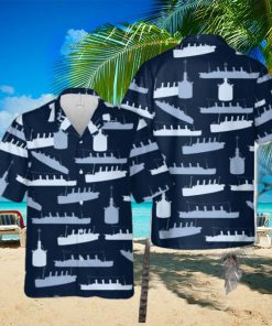 RMS Titanic Silhouette Aloha Short Sleeve 3D Printed Hawaiian Shirt For Men And Women