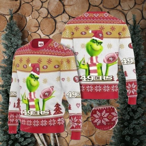 Grinch San Francisco 49Ers New Design Ugly Christmas Sweaters