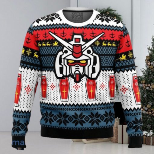 RX 78 Gundam Ugly Sweater Christmas Style Gift For Men And Women