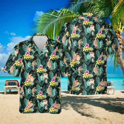 Rabbit Hawaiian Shirt for Men