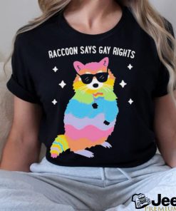 Raccoon Says Gay Rights Shirt