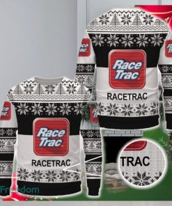 RaceTrac Logo Brands Ugly Christmas Sweater Gift For Men And Women