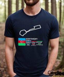 Racing Baku City Circuit F1 Records shirt