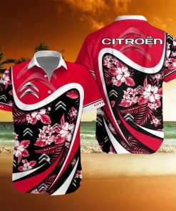 Racing Car Citroưn Logo Combo Hawaiian Shirt And Short Men Women hawaiian shirt