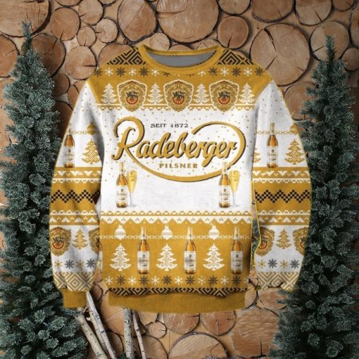 Radeberger Pilsner Beer Ugly Christmas Sweater 3D Gift For Men And Women