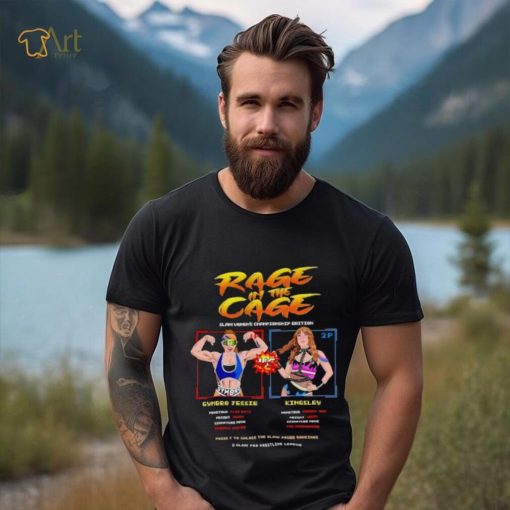 Rage in the Cage Slam Championship Edition Gymbro Jessie vs Kingsley shirt