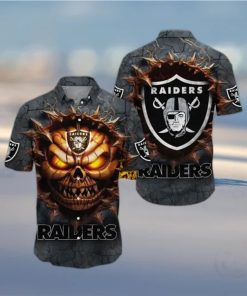 Raiders Hawaiian Shirt Halloween Horror Skull A Must Have For Any Halloween Party