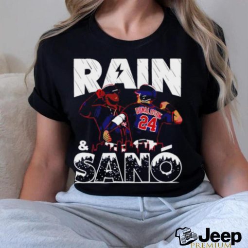 Rain and Sano New York Yankees MLB Player shirt