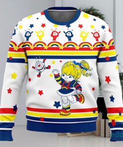 Rainbow Brite 3D Ugly Christmas Sweater Christmas Gift Ideas Party Gift