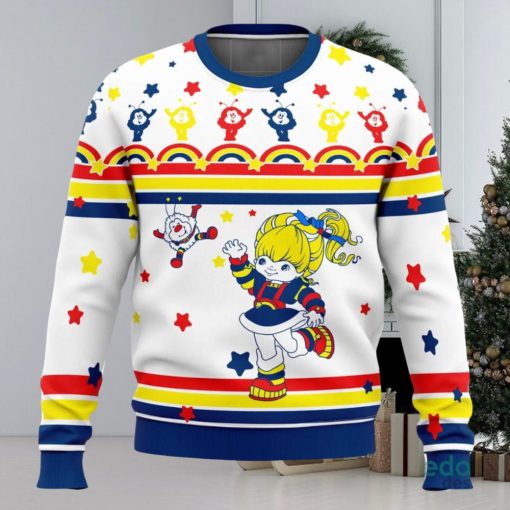 Rainbow Brite 3D Ugly Christmas Sweater Christmas Gift Ideas Party Gift