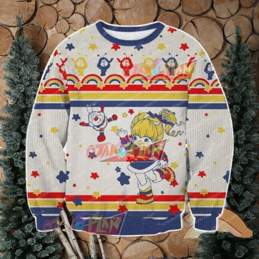 Rainbow Brite Christmas Ugly Sweater