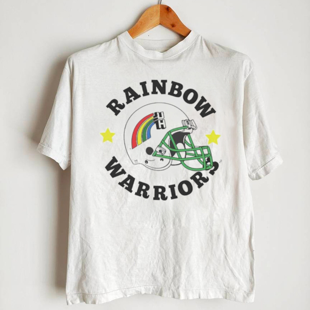 Rainbow Warriors University of Hawaii vintage football shirt - teejeep