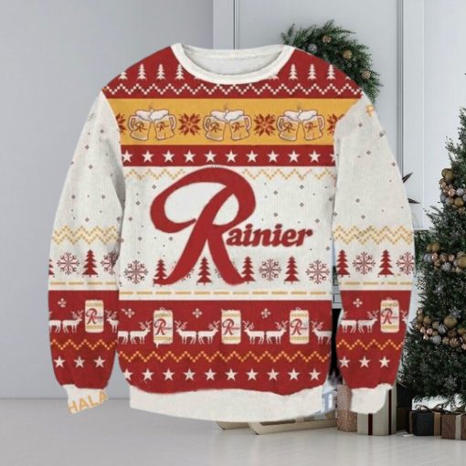 Rainier Beer Ugly Christmas 3D Sweater, Friends Christmas Sweater