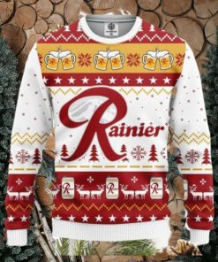 Rainier Beer Ugly Christmas Sweater