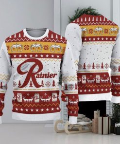 Rainier Beer Ugly Knitted Christmas Sweater