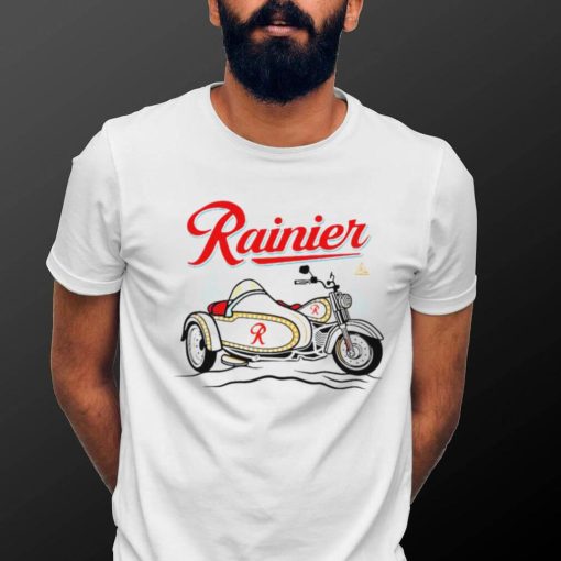 Rainier Beer sidecar art shirt