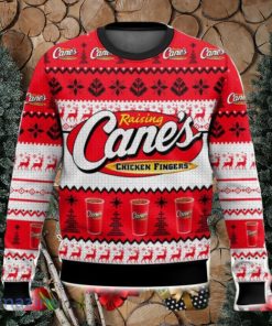 Raising Cane’s 3D Sweater Christmas Gift Ugly Christmas Sweater Xmas Gift Ideas