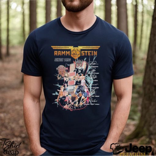 Rammstein Guitar Since 1994 signature shirt