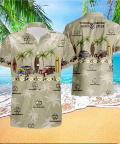 Rammstein Short Sleeve Aloha Hawaiian Shirt