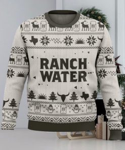 Ranch Water Seltzer Ugly Christmas Sweater 2023 Christmas Gift 3D Sweater