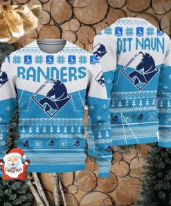 Randers FC 3D Ugly Christmas Sweater Christmas Holiday Gift Custom Name For Men And Women