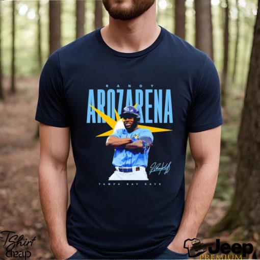 Randy Arozarena Tampa Bay Rays signature 2023 shirt