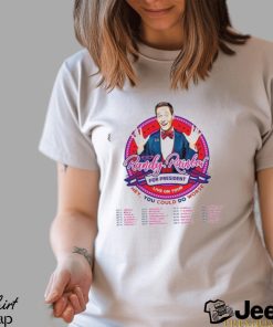 Randy Rainbow Shirt The For President Tour 2023 Fan T Shirt Unisex