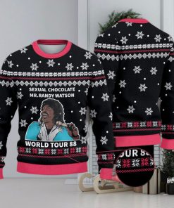 Randy Watson And The Sexual Chocolate Christmas Ugly Sweater Coming To America Christmas Sweater Christmas