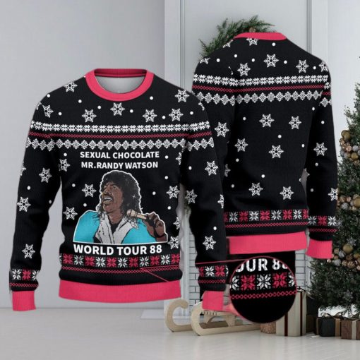 Randy Watson And The Sexual Chocolate Christmas Ugly Sweater Coming To America Christmas Sweater Christmas