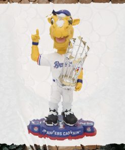 Rangers Captain Texas Rangers 2023 World Series Champions Bobblehead Ornament