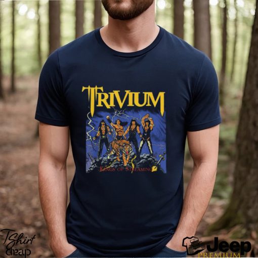 Rare Trivium Kings Of Streaming T  Shirt, Trivium Albums Ranked Merch, Trivium Band Members T  Shirt