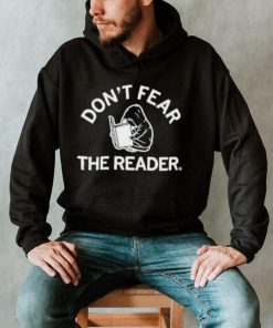 Raygun don’t fear the reader art design t shirt