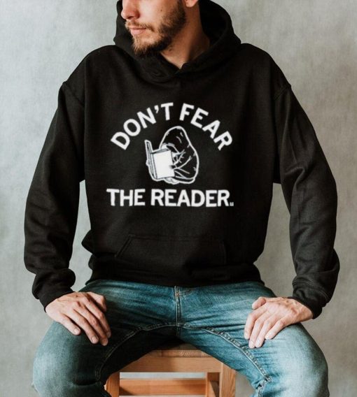 Raygun don’t fear the reader art design t shirt