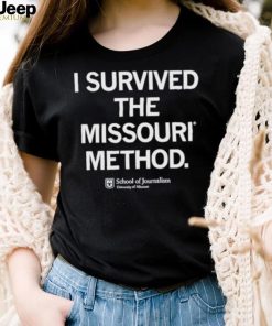 Rayguncustom I Survived The Missouri Method Shirt