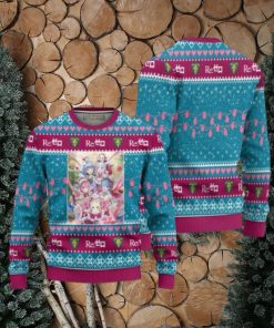 Re Zero Anime Ugly Christmas Sweater Custom Xmas Gift