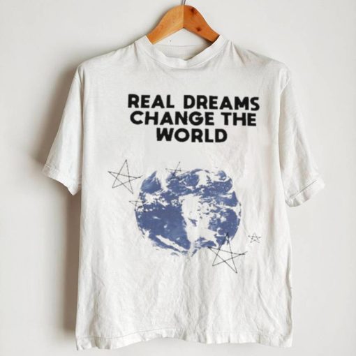 Read dreams change the world planet shirt