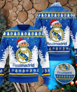 Real Madrid Christmas 3D Sweater