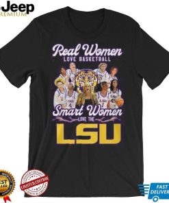 Real Women Love Baseball Smart Women Love The LSU T Shirt