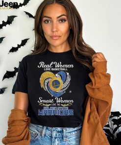 Real Women Love Basketball Smart Women Love The Golden State Warriors Classic T Shirt